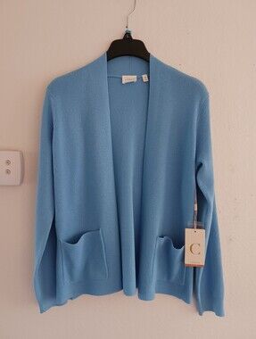 Cyrus The Waffle Stitch Open Cardigan